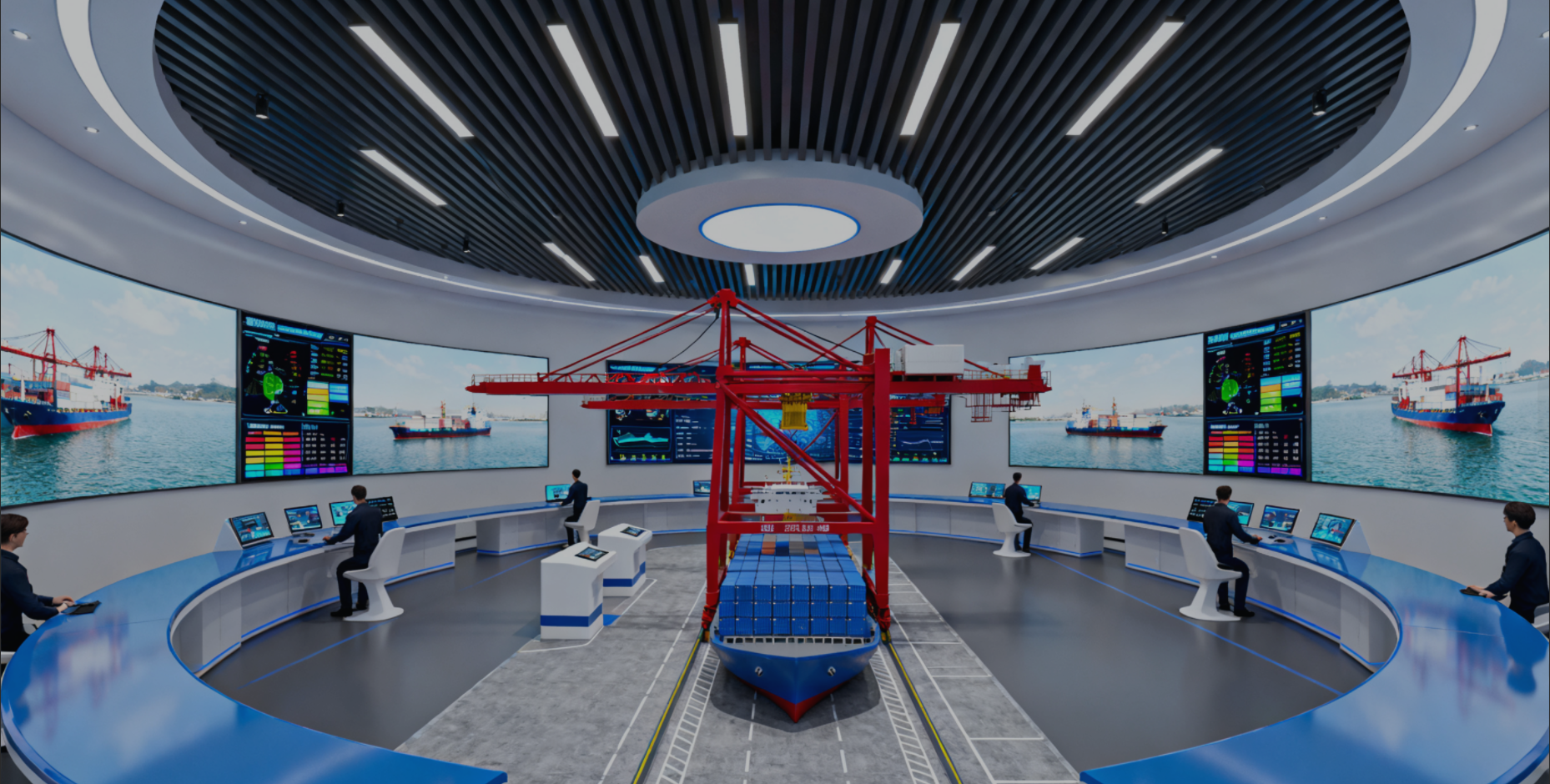 多式联运教学仿真实训室